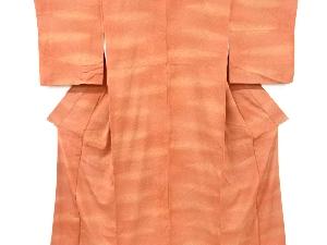 霞模様小紋着物